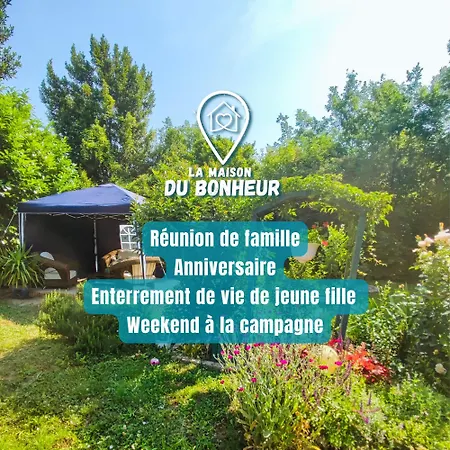 Holiday home La Maison Du Bonheur 20 Personnes Avec Jacuzzi *